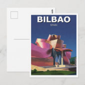 Bilbao Guggenheim Abstract Briefkaart (Voorkant / Achterkant)