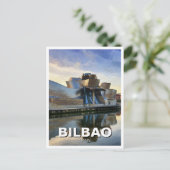 Bilbao Guggenheim Museum Reizen Briefkaart (Staand voorkant)