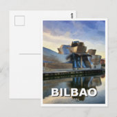Bilbao Guggenheim Museum Reizen Briefkaart (Voorkant / Achterkant)