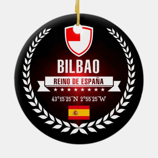 Bilbao Keramisch Ornament (Achterkant)