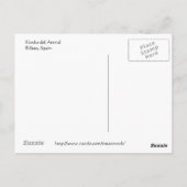 Bilbao - Kiosco del Arenal Briefkaart (Achterkant)