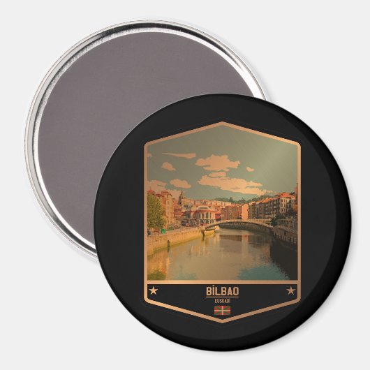 Bilbao Magneet (Voorkant / Achterkant)