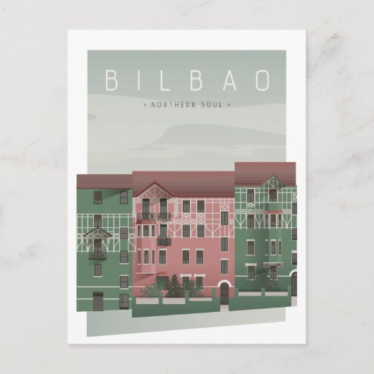 BILBAO Noord-Soul Kirikiño Briefkaart (Voorkant)