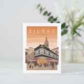 BILBAO Noordelijke soep ・ Oude kwart Briefkaart (Staand voorkant)