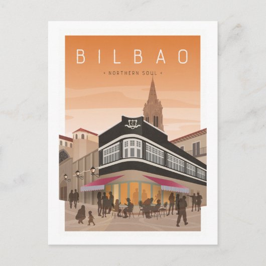 BILBAO Noordelijke soep ・ Oude kwart Briefkaart (Voorkant)