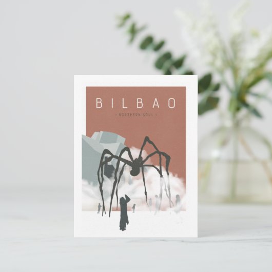 BILBAO | Northern Soul Feestdagenkaart (Staand voorkant)