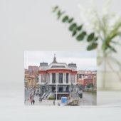 Bilbao. Ribera-markt. Mercado de la Ribera. Briefkaart (Staand voorkant)