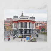 Bilbao. Ribera-markt. Mercado de la Ribera. Briefkaart (Voorkant)