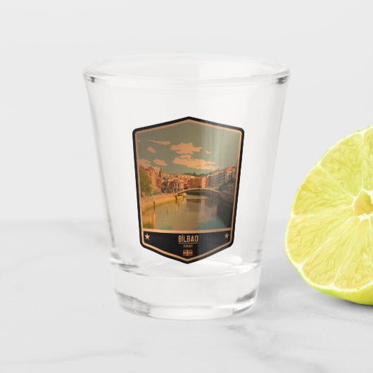 Bilbao Shot Glas (Voorkant)