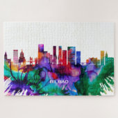 Bilbao Skyline Legpuzzel (Horizontaal)