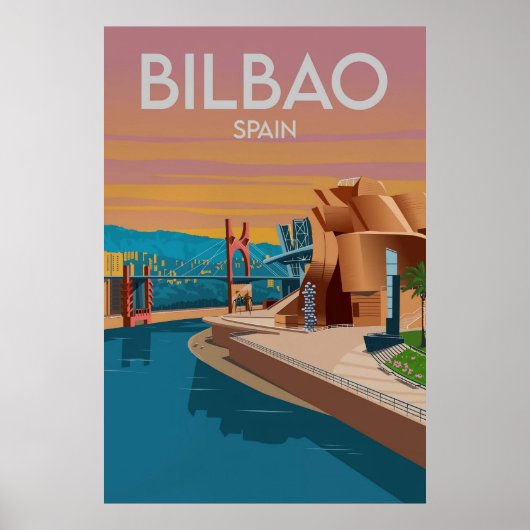 Bilbao, Spain Poster (Voorkant)