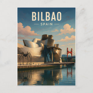 Bilbao Spanje Baskische Architectuur Noordelijke S Briefkaart