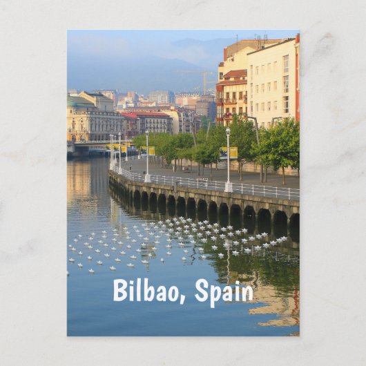 Bilbao, Spanje Briefkaart (Voorkant)
