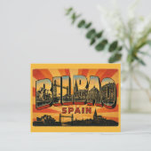 Bilbao Spanje Guggenheim Museum Briefkaart (Staand voorkant)
