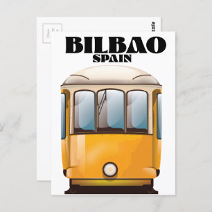 Bilbao Spanje reisposter Briefkaart
