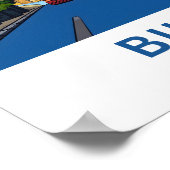 Bilbao Spanje Reisprint Poster (Hoek)