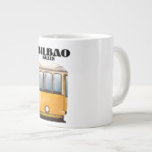 Bilbao Spanje tram reisposter Grote Koffiekop (Voorkant rechts)
