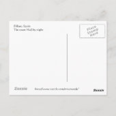 Bilbao Town Hall Briefkaart (Achterkant)