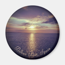 Bilbao | Zonsopgang boven de koelkast Magneet