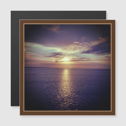 Bilbao | Zonsopgang boven de oceaan Magnetische Ka (Voorkant / Achterkant)