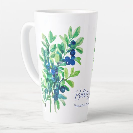 Bilbessen Latte Mok (Linkerhoek)