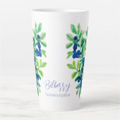 Bilbessen Latte Mok (Voorkant)