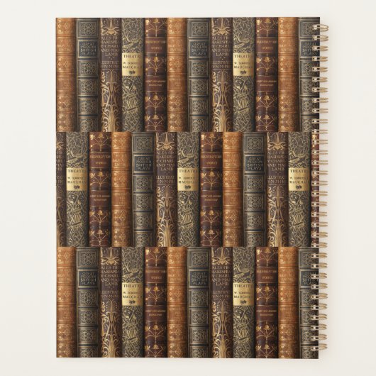 Bilbiophile (theatre theme) Planner 2026 (Achterkant)