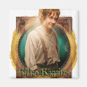BILBO BAGGINS™ Character met naam Magneet