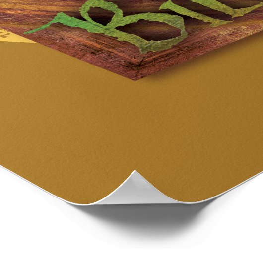 BILBO BAGGINS™ Character met naam Poster (Hoek)