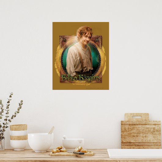 BILBO BAGGINS™ Character met naam Poster (Keuken)