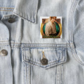 BILBO BAGGINS™ Character met naam Vierkante Button 5,1 Cm (In situ)