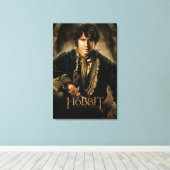 BILBO BAGGINS™ Character Poster 1 Canvas Afdruk (Insitu (Houten vloer))