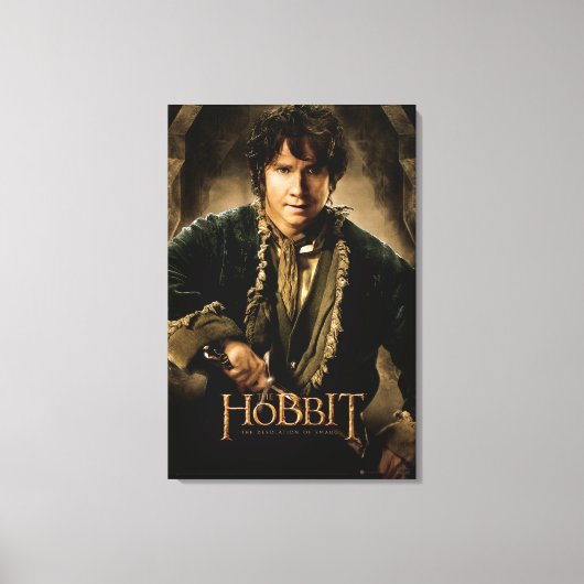 BILBO BAGGINS™ Character Poster 1 Canvas Afdruk (Voorkant)