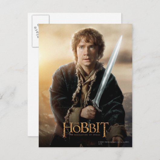 BILBO BAGGINS™ Character Poster 2 Briefkaart (Voorkant / Achterkant)