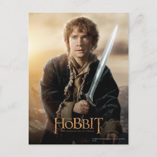 BILBO BAGGINS™ Character Poster 2 Briefkaart (Voorkant)
