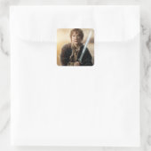 BILBO BAGGINS™ Character Poster 2 Vierkante Sticker (Tas)