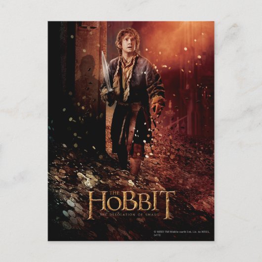 BILBO BAGGINS™ Character Poster 3 Briefkaart (Voorkant)