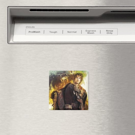 BILBO BAGGINS™ en het bedrijf Dwarves Graphic Magneet (Insitu (Vaatwasser))