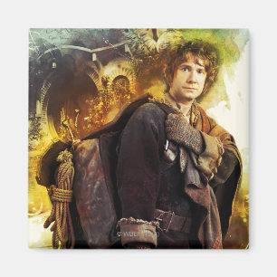 BILBO BAGGINS™ en het bedrijf Dwarves Graphic Magneet