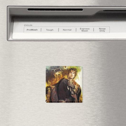 BILBO BAGGINS™ en het bedrijf Dwarves Graphic Magneet (Insitu (Vaatwasser))