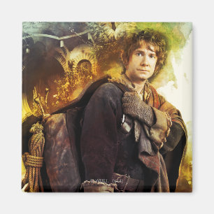 BILBO BAGGINS™ en het bedrijf Dwarves Graphic Magneet