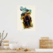 BILBO BAGGINS™ en het bedrijf Dwarves Graphic Poster (Keuken)