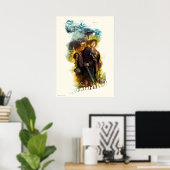 BILBO BAGGINS™ en het bedrijf Dwarves Graphic Poster (Thuiskantoor)