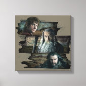 BILBO BAGGINS™, Gandalf, THORIN OAKENSHIELD™ Canvas Afdruk (Voorkant)