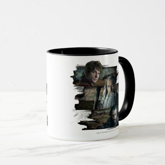 BILBO BAGGINS™, Gandalf, THORIN OAKENSHIELD™ Mok (Voorkant rechts)