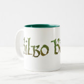 BILBO BAGGINS™ getextureerd Tweekleurige Koffiemok (Voorkant links)