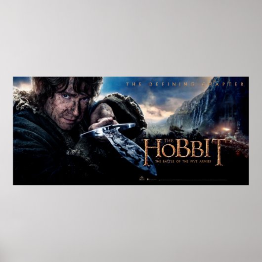 BILBO BAGGINS™ Holding Stand Poster (Voorkant)