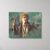 BILBO BAGGINS™ Illustratie Canvas Afdruk (Voorkant)