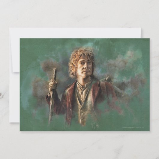 BILBO BAGGINS™ Illustratie Kaart (Voorkant)