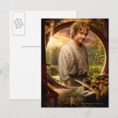 BILBO BAGGINS™ in Shire Collage Briefkaart (Voorkant / Achterkant)